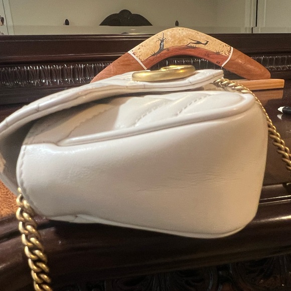 COPY - Authentic GUCCI Marmont Super mini in White! - Picture 12 of 12